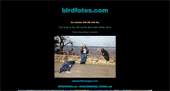 Desktop Screenshot of birdfotos.com